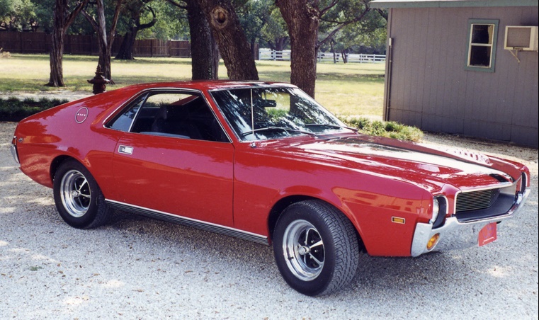 AMC AMX fastback coupe 1968