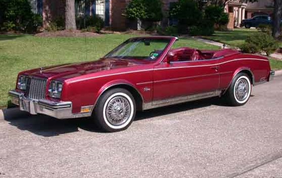 Buick Riviera convertible 1983