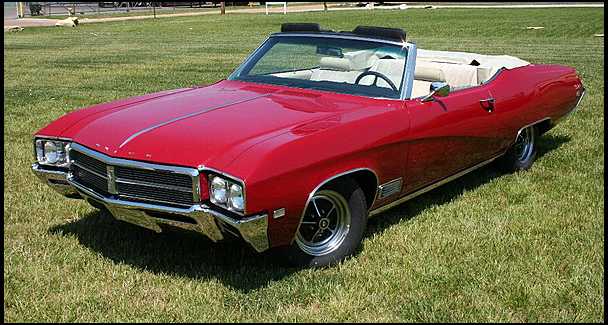 Buick Skylark custom convertible 1969