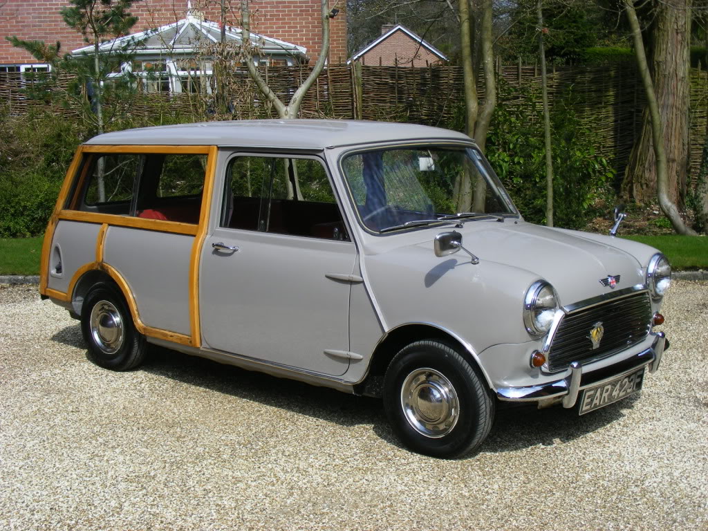 Morris Mini Minor Traveller 1961-1967 (woody&stål)