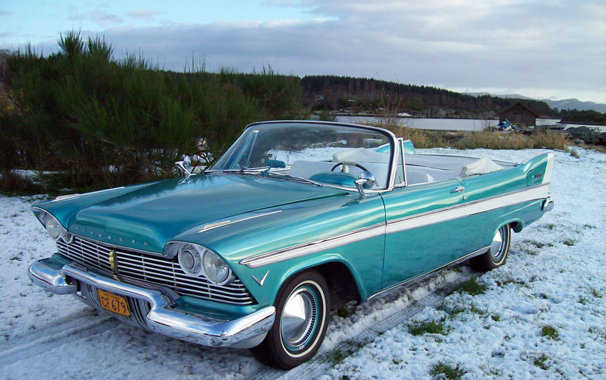 Plymouth Belvedere convertible 1957