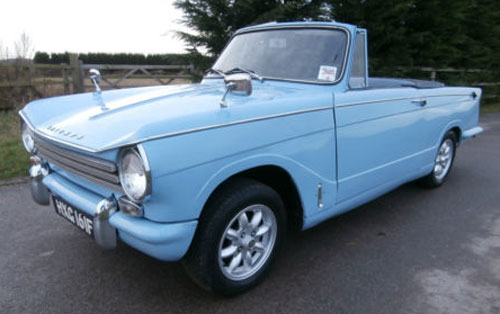 Triumph Herald 13/60 convertible 1967-1970