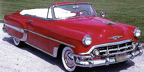 Chevrolet Bel Air convertible 1953