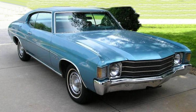 Chevrolet Chevelle Malibu coupe 1972