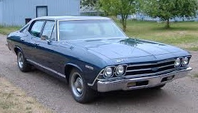 Chevrolet Chevelle Malibu sedan 1969