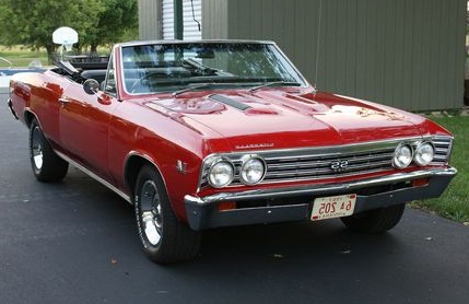 Chevrolet Chevelle SS 396 convertible 1967