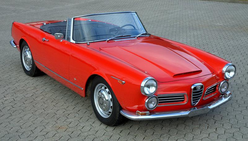 Alfa Romeo 2600 spider 1962-1965