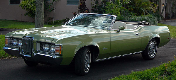 Mercury Cougar XR-7 convertible 1971