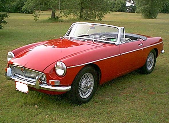 MG B roadster 1962-1967