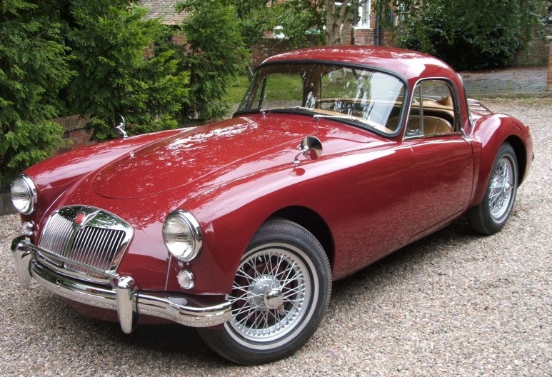 MG A coupe 1956-1959