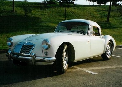 MG A coupe twin cam 1957-1959