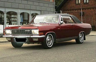 Opel Diplomat coupe v8 1965-1967