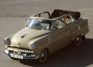 Opel Olympia Rekord cabrio 1954-1956