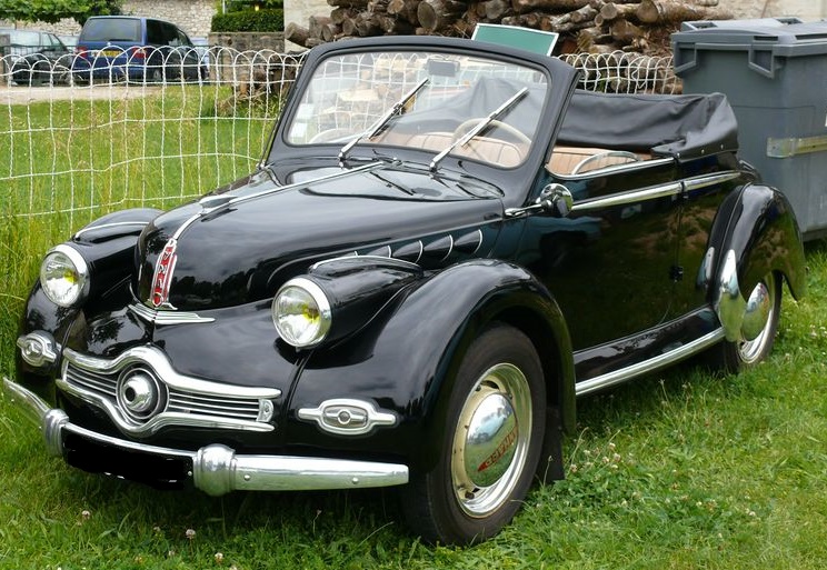 Panhard Dyna X cabriolet 1952-1956