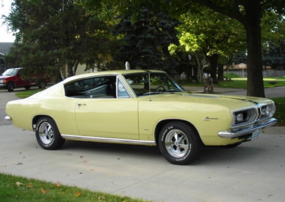 Plymouth Barracuda fastback 1967