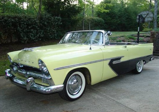 Plymouth belvedere convertible 1956