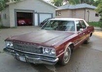 Plymouth Gran Fury custom ht sedan 1975