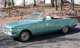 Plymouth Valiant V-200 convertible 1963